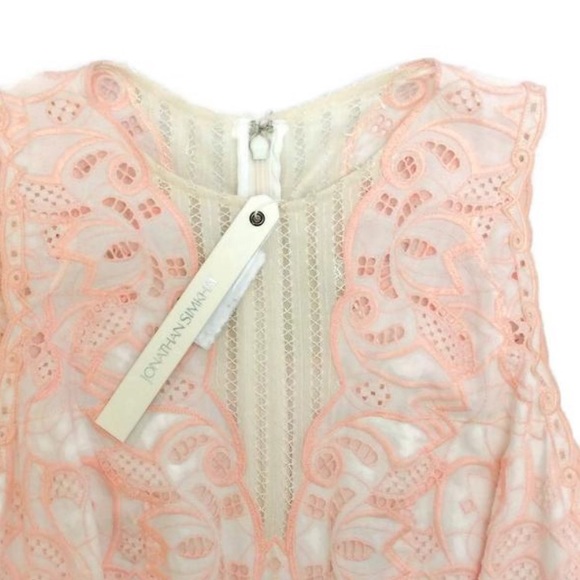 🦋 NWT JONATAN SIMKHAI SCALLOPED DRESS 8 - Picture 4 of 4